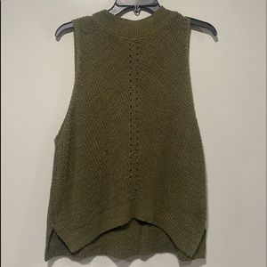 olive sweater
